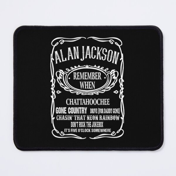 Item preview, Alan Art Jacksons Outlaw Music Retro Whiskey designed and sold by SukhCreationss.
