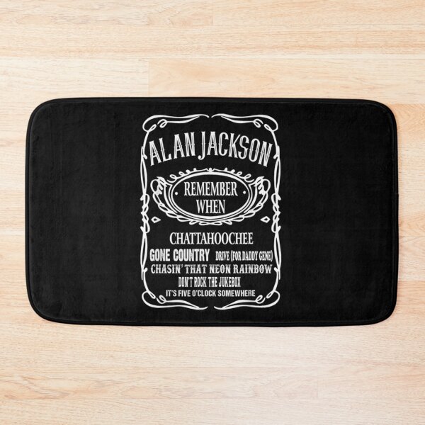 Item preview, Alan Art Jacksons Outlaw Music Retro Whiskey         designed and sold by SukhCreationss.