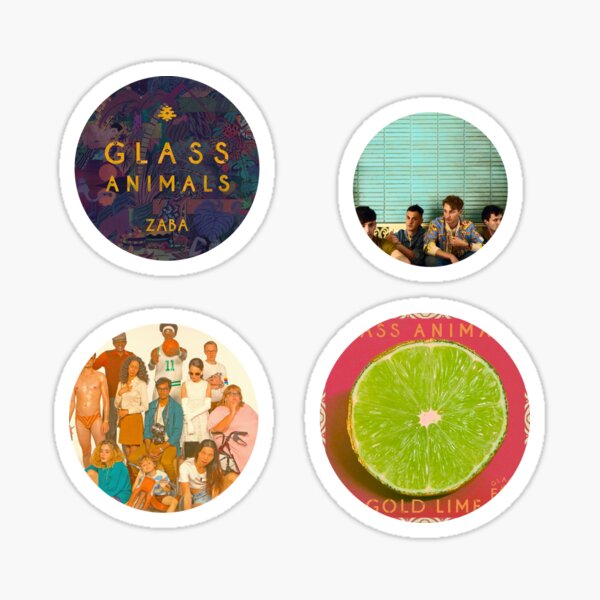 Glass Animals Sticker Pack Sticker