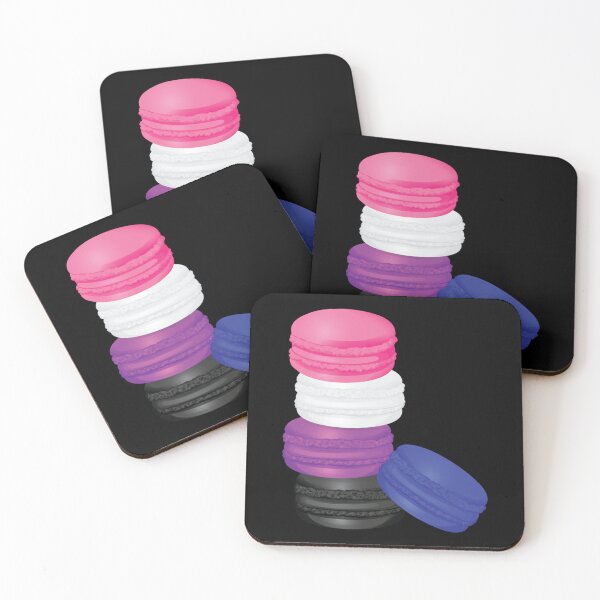 Item preview, Genderfluid Pride Macaron Gift, Gender Fluid Colorful Sweet Pastel Dessert, Genderfluid Macaroon LGB designed and sold by TheRacingPit.