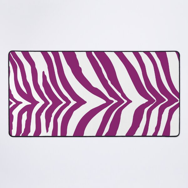 Item preview, Zebra: Dark Feusia Pink and White designed and sold by XCEEDTRANSITION.