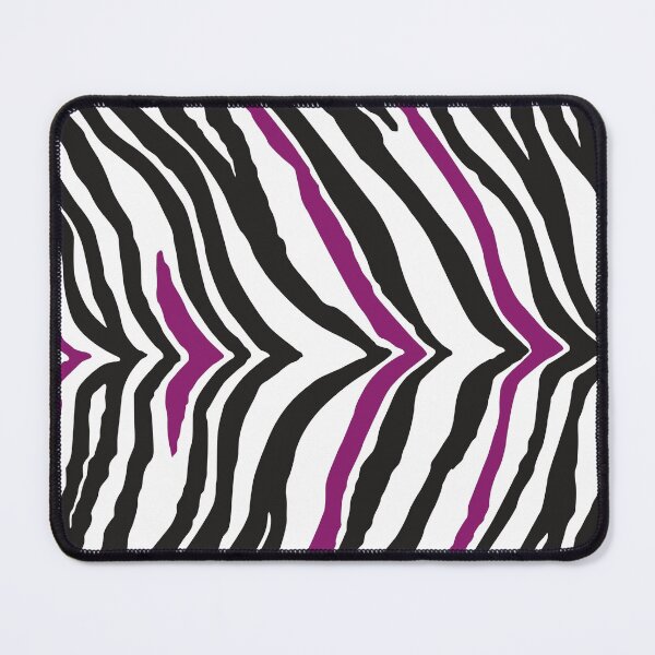Item preview, Zebra: Dark Deep Feusia Pink, White and Black designed and sold by XCEEDTRANSITION.