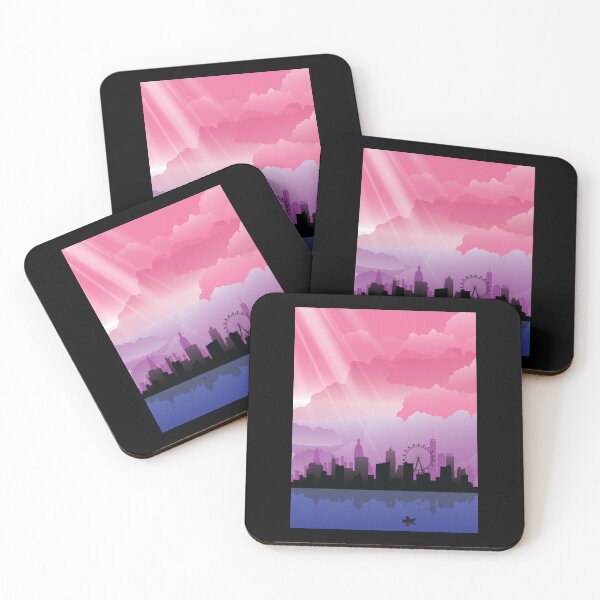 Item preview, Genderfluid Art Cityscape   designed and sold by TheRacingPit.