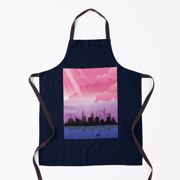 Item preview, Genderfluid Art Cityscape designed and sold by TheRacingPit.