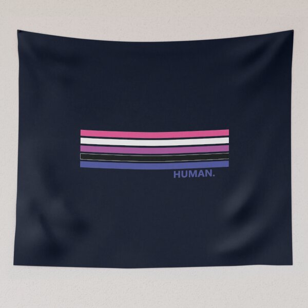 Item preview, Genderfluid Human Pride    designed and sold by TheRacingPit.