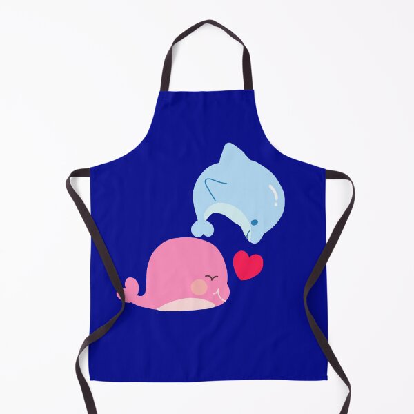 Item preview, Adorable Blue and Pink Dolphins designed and sold by NUKMARKUS.
