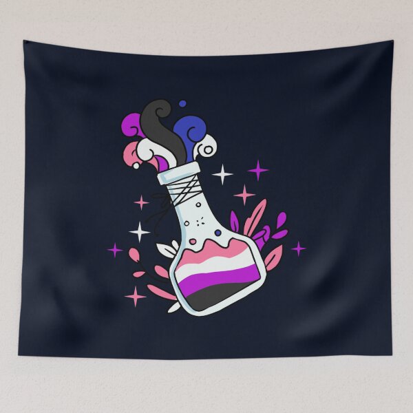 Item preview, Genderfluid Potion Genderfluid Pride   designed and sold by TheRacingPit.