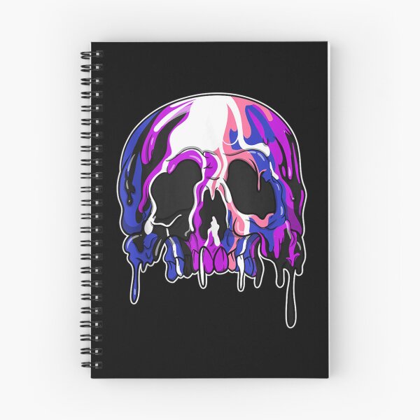 Item preview, Genderfluid LGBTQ Candle Sugar Skull Gay Pride Tank Top   designed and sold by TheRacingPit.