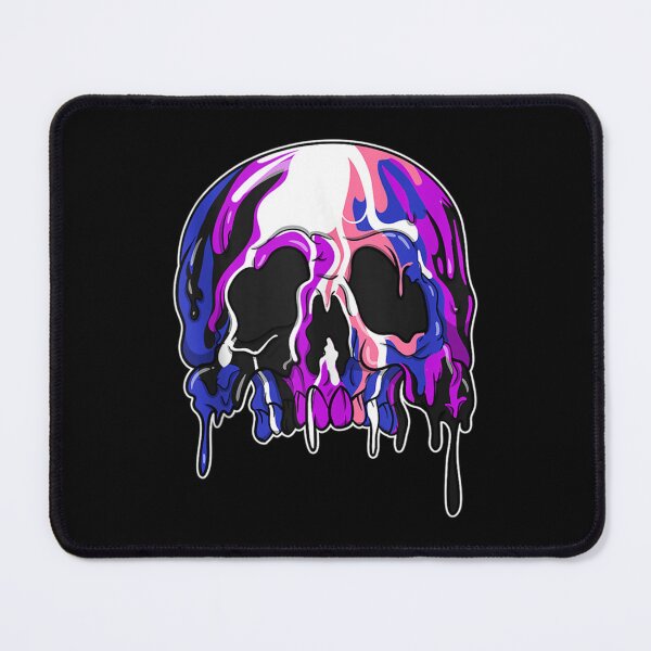 Item preview, Genderfluid LGBTQ Candle Sugar Skull Gay Pride Tank Top   designed and sold by TheRacingPit.