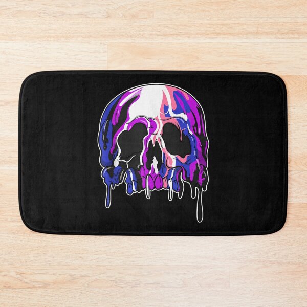 Item preview, Genderfluid LGBTQ Candle Sugar Skull Gay Pride Tank Top   designed and sold by TheRacingPit.