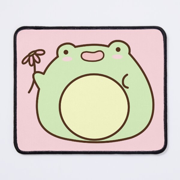 Item preview, Kawaii frog and flower designed and sold by KonichiwaCutie.