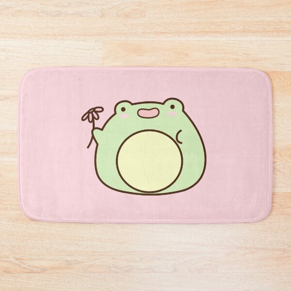 Item preview, Kawaii frog and flower designed and sold by KonichiwaCutie.