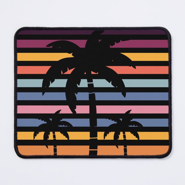 Item preview, Retro Colorful Sunset Palm Trees Summer Beach Vintage designed and sold by ghostsanda.