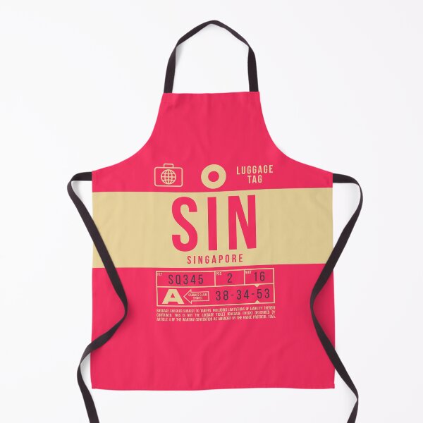 Item preview, Luggage Tag B - SIN Singapore designed and sold by VoodooCircus.