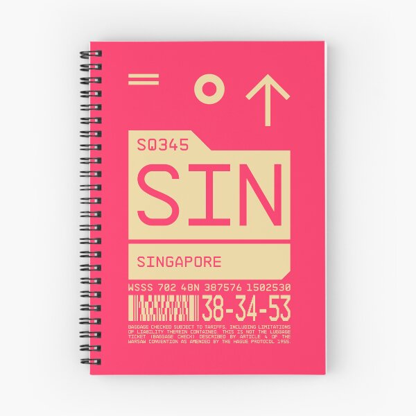 Item preview, Luggage Tag C - SIN Singapore designed and sold by VoodooCircus.