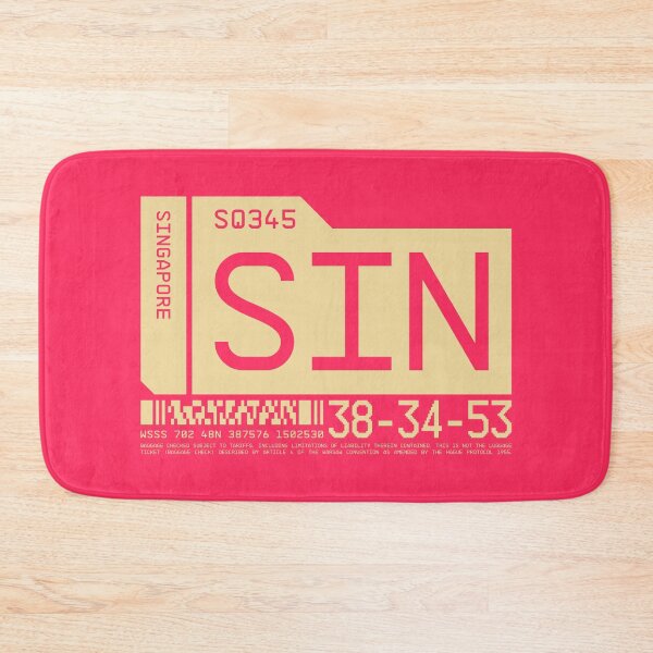 Item preview, Luggage Tag C - SIN Singapore designed and sold by VoodooCircus.