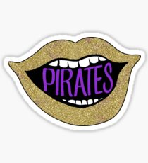 ecu lips Sticker