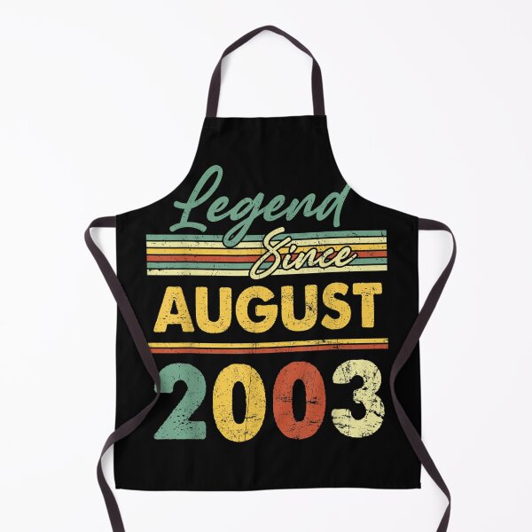 Item preview, 19 Years Old Gifts Legend Since August 2003th Birthday designed and sold by u8ritaae.