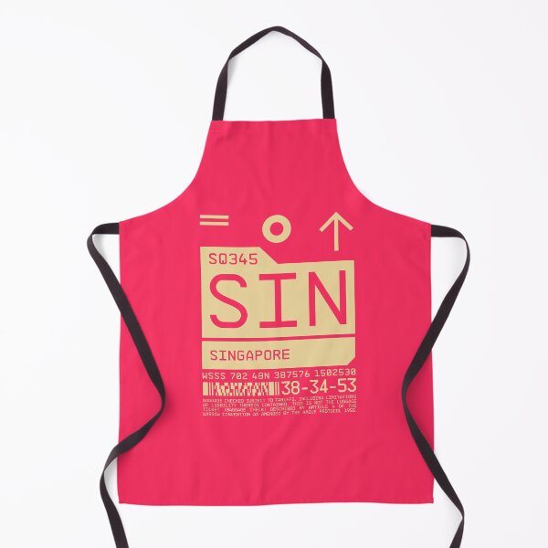 Item preview, Luggage Tag C - SIN Singapore designed and sold by VoodooCircus.