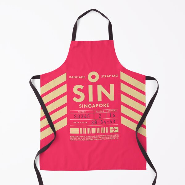 Item preview, Luggage Tag D - SIN Singapore designed and sold by VoodooCircus.