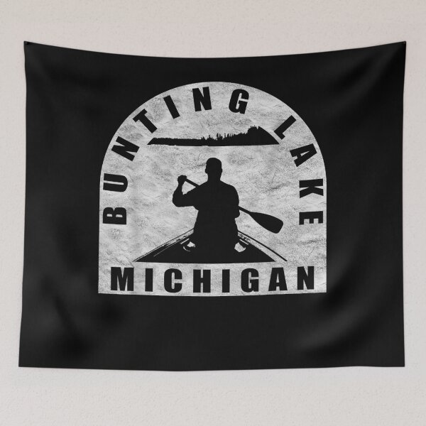 Item preview, Bunting Lake Canoeing Michigan  designed and sold by u8ritaae.