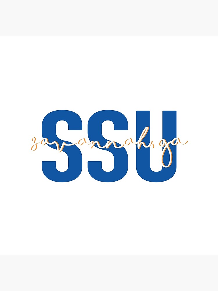  Savannah State Poster By Emilyelizabethb Redbubble