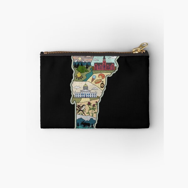 Item preview, Vermont Map - Burlington Killington Vermont The Green Mountain State designed and sold by merchzy.