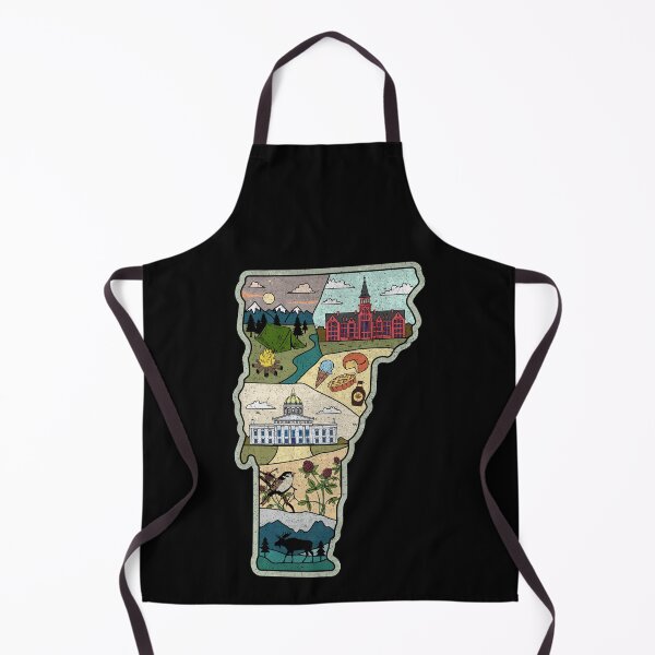 Item preview, Vermont Map - Burlington Killington Vermont The Green Mountain State designed and sold by merchzy.