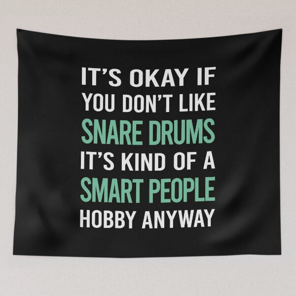 Item preview, Smart People Hobby Snare Drum Drums designed and sold by RonaldEwing4782.