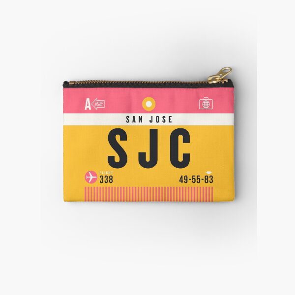 Item preview, Luggage Tag A - SJC San Jose California USA designed and sold by VoodooCircus.
