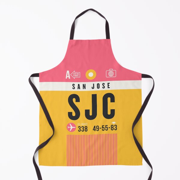 Item preview, Luggage Tag A - SJC San Jose California USA designed and sold by VoodooCircus.