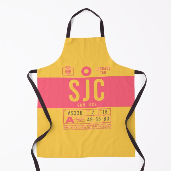 Item preview, Luggage Tag B - SJC San Jose California USA designed and sold by VoodooCircus.