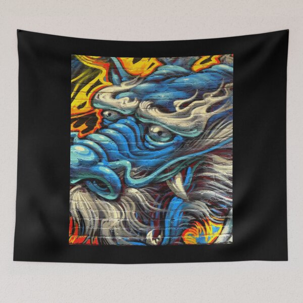 Item preview, graffiti dragon designed and sold by Kuki-shop.