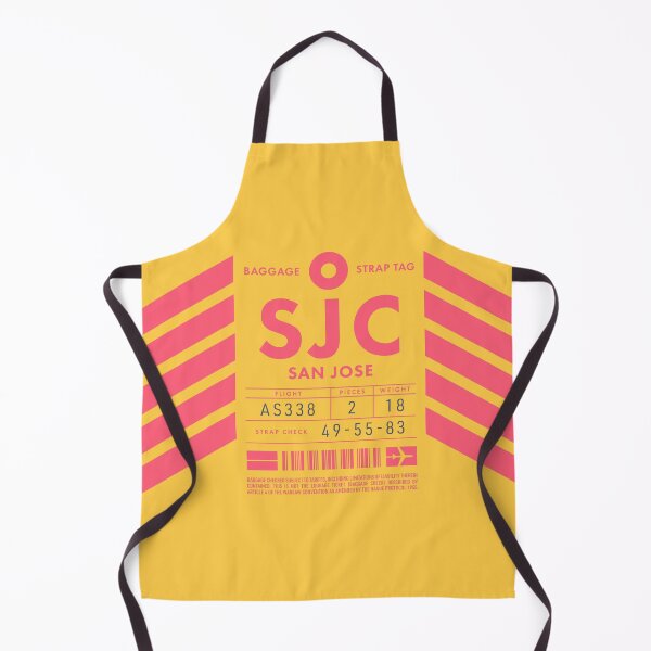Item preview, Luggage Tag D - SJC San Jose California USA designed and sold by VoodooCircus.