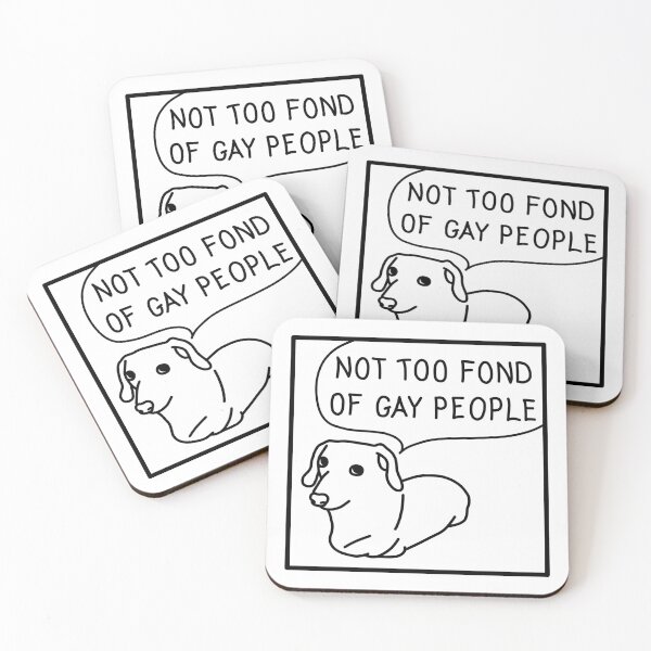 Item preview, The Homophobic Dog  designed and sold by Callumbowyer14.