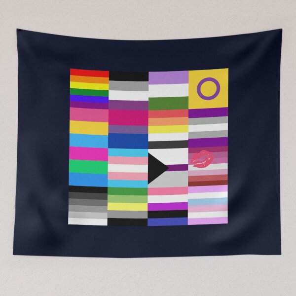 Item preview, LGBT Pride Flags Collage   designed and sold by KazsMannequin.