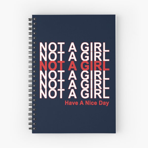 Item preview, Not A Girl, Have A Nice Day!   designed and sold by KazsMannequin.