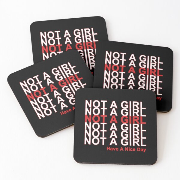 Item preview, Not A Girl, Have A Nice Day!   designed and sold by KazsMannequin.
