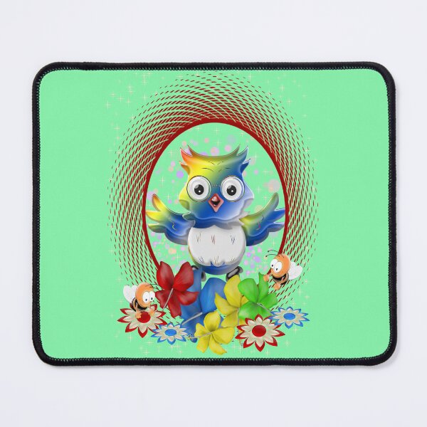 Item preview, A Joyful Owl, fun fantasy design designed and sold by LoneAngel.