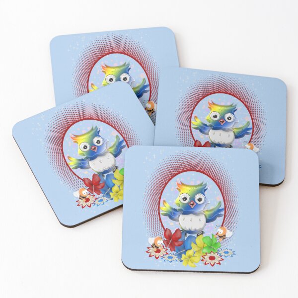 Item preview, A Joyful Owl, fun fantasy design designed and sold by LoneAngel.