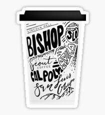 San Luis Obispo - Coffee Cup Sticker