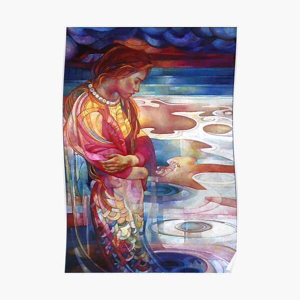 blu mermaid Poster