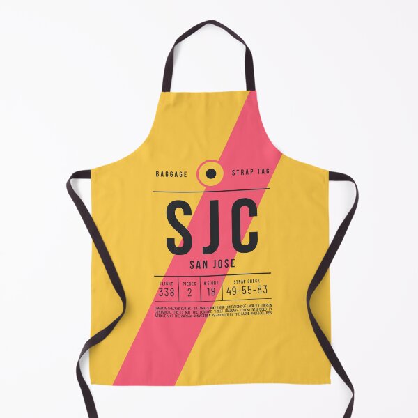 Item preview, Luggage Tag E - SJC San Jose California USA designed and sold by VoodooCircus.