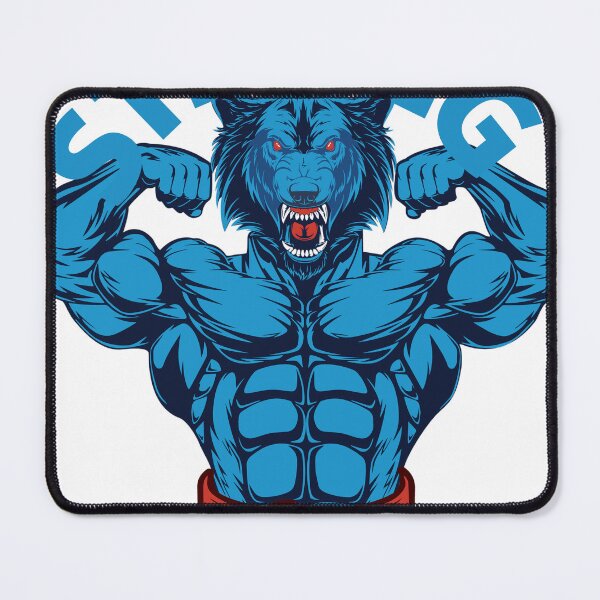 Item preview, Be strong as a wolf  designed and sold by Adjato  Design.