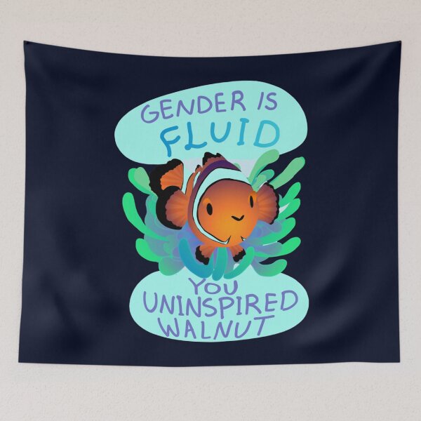 Item preview, Non Binary Clownfish designed and sold by KazsMannequin.