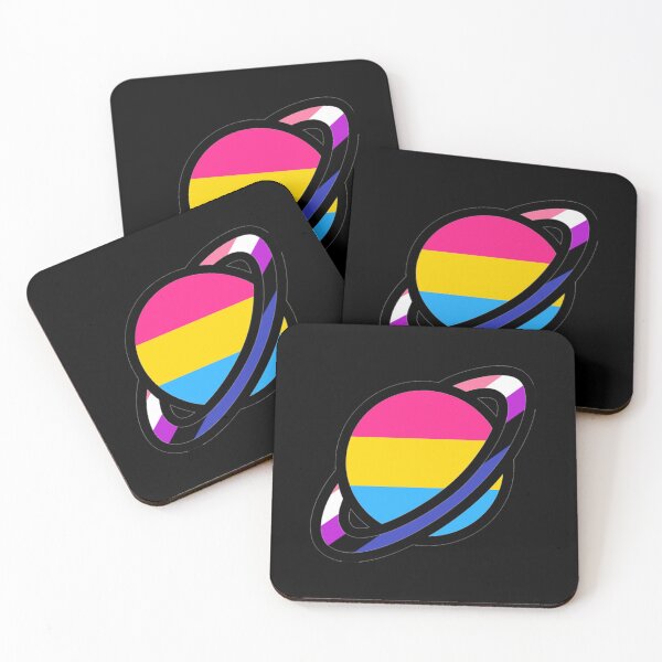 Item preview, Planet PanFluid - Genderfluid Pansexual Pride Saturn   designed and sold by KazsMannequin.