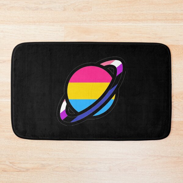 Item preview, Planet PanFluid - Genderfluid Pansexual Pride Saturn   designed and sold by KazsMannequin.