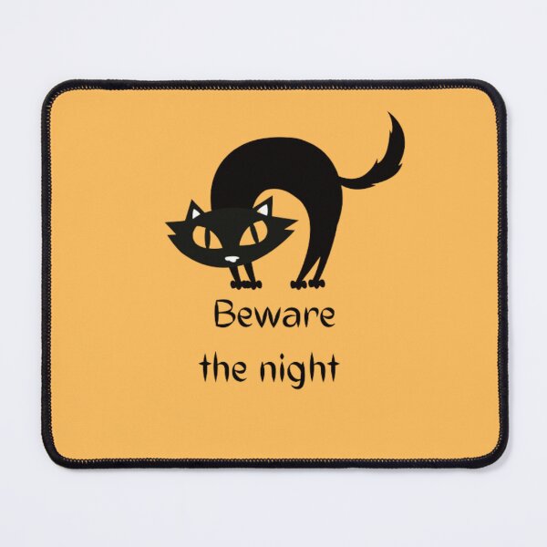Item preview, Halloween Scary Catoween - Beware The Night designed and sold by Nero9o.