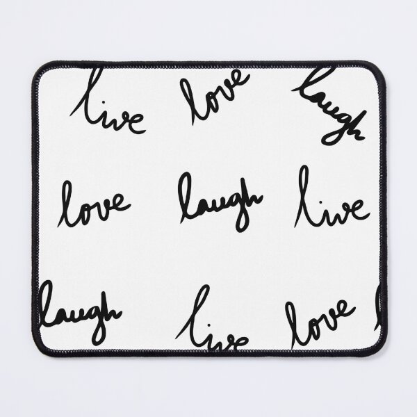 Item preview, live love laugh hand writing design designed and sold by lizafaitho.