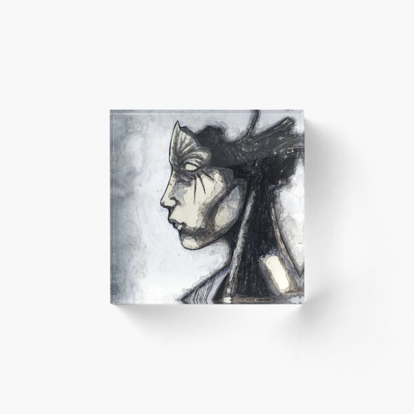 her break Acrylic Block